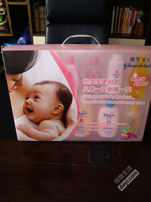轉(zhuǎn)讓全新強生嬰兒洗浴護理套裝